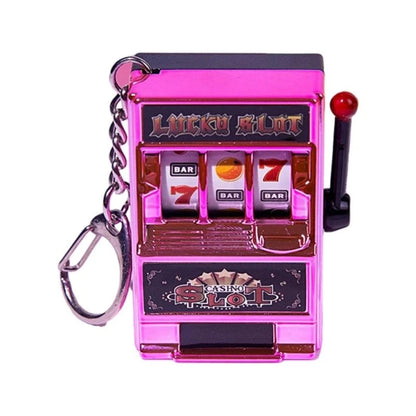 Mini Slot Machine Keychain