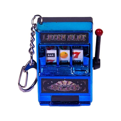 Mini Slot Machine Keychain
