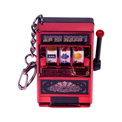 Mini Slot Machine Keychain