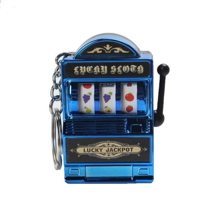 Mini Slot Machine Keychain