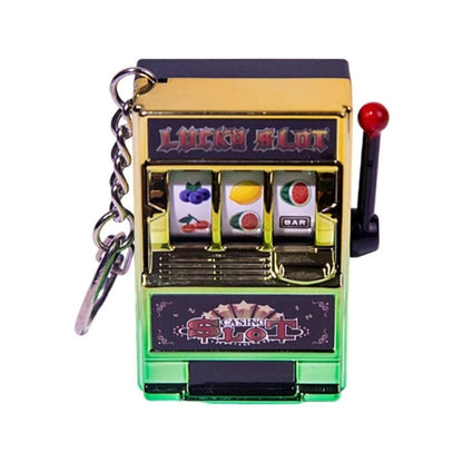 Mini Slot Machine Keychain