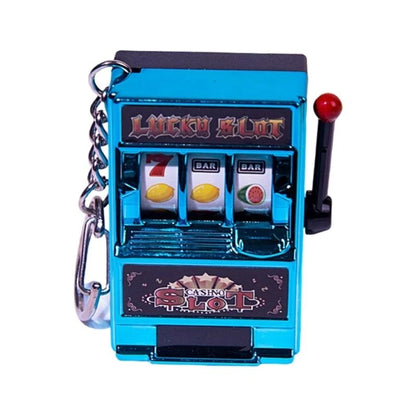 Mini Slot Machine Keychain